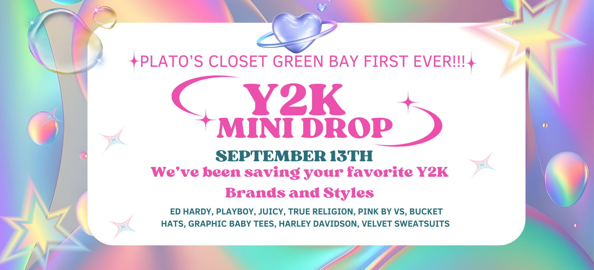 y2k mini drop